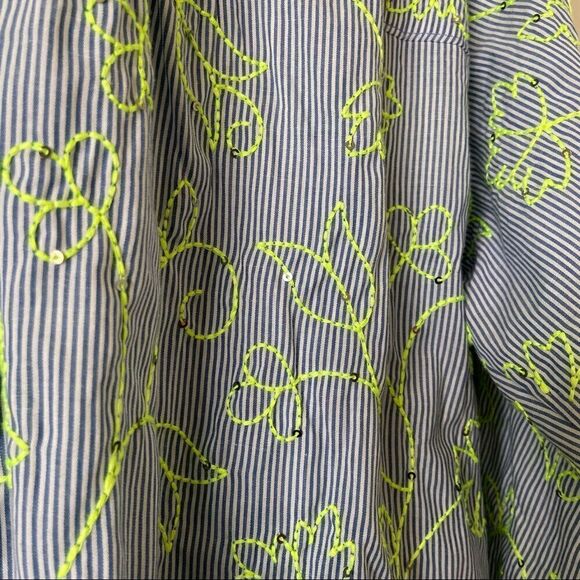 Anthro.maeve The Clarissa High-Low Buttondown Top - Picture 8 of 11